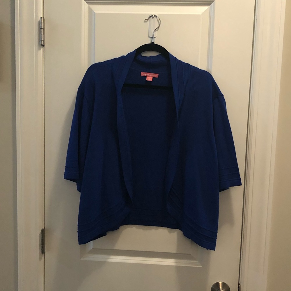Blue Shrug Cardigan